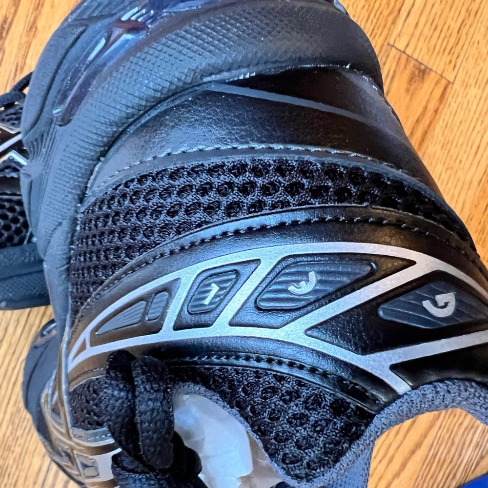 Asics Charcoal and Black Sneakers